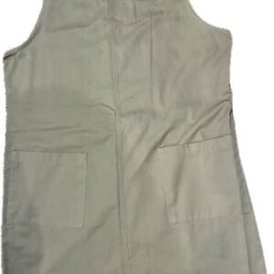 Karen Scott Khaki Green Sleeveless Dress Jumper Size L